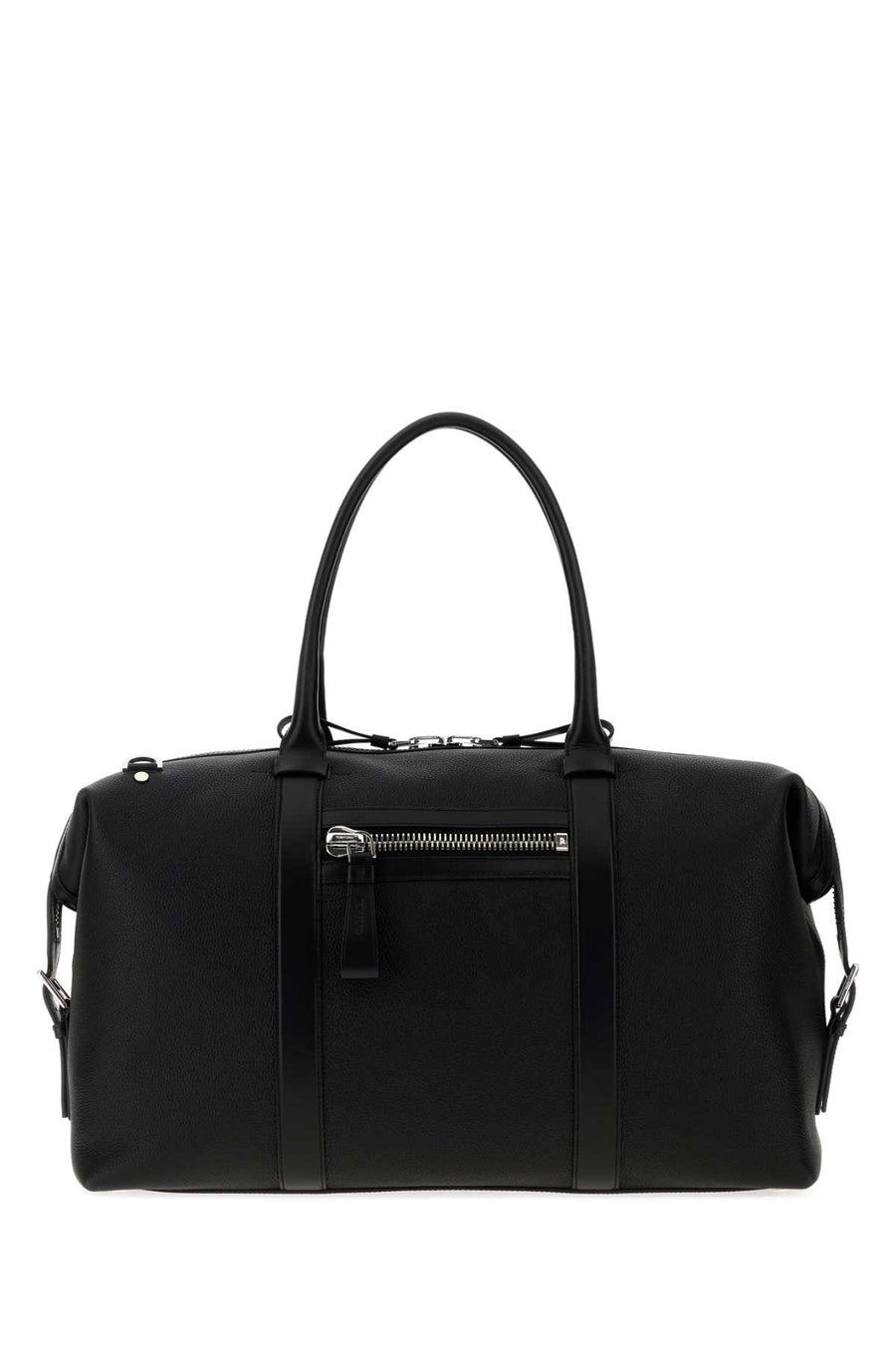 Black Leather Travel Bag Borse A Mano