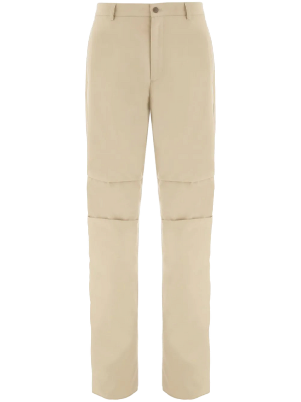 Ferragamo Cotton trousers in beige