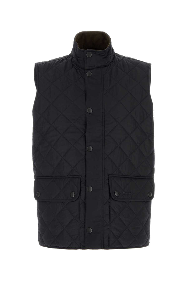 Dark Blue Polyester Lowerdale Sleeveless Jacket Ny71 Giacche E Gilet