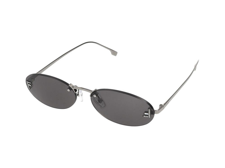 Maison Fendi FE4075US Metal frame sunglasses in gray