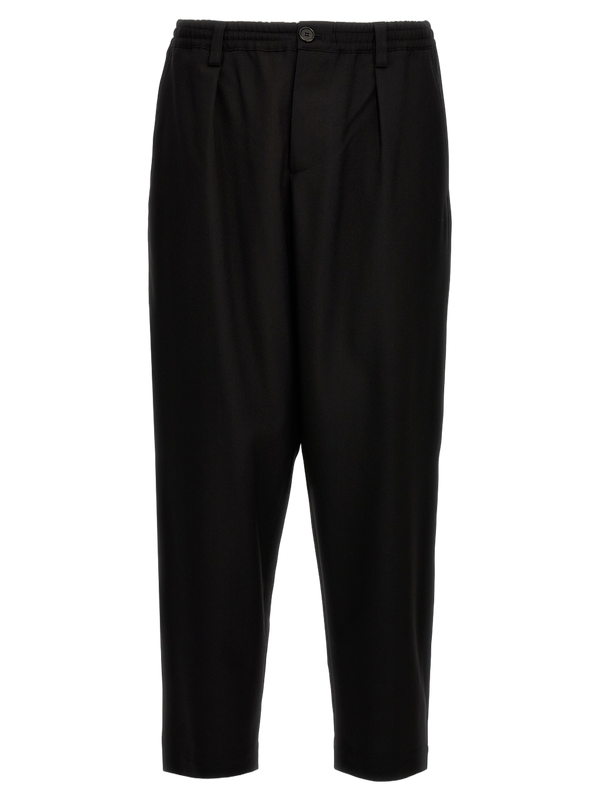 Marni 100% Virgin Wool trousers in black