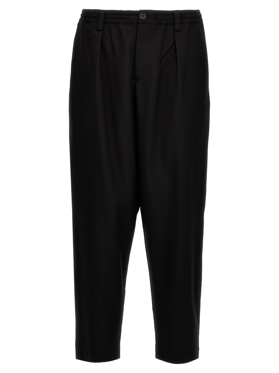 Marni 100% Virgin Wool trousers in black