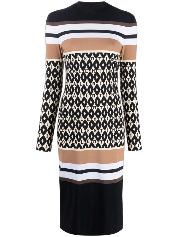 Valentino sweater dress in black