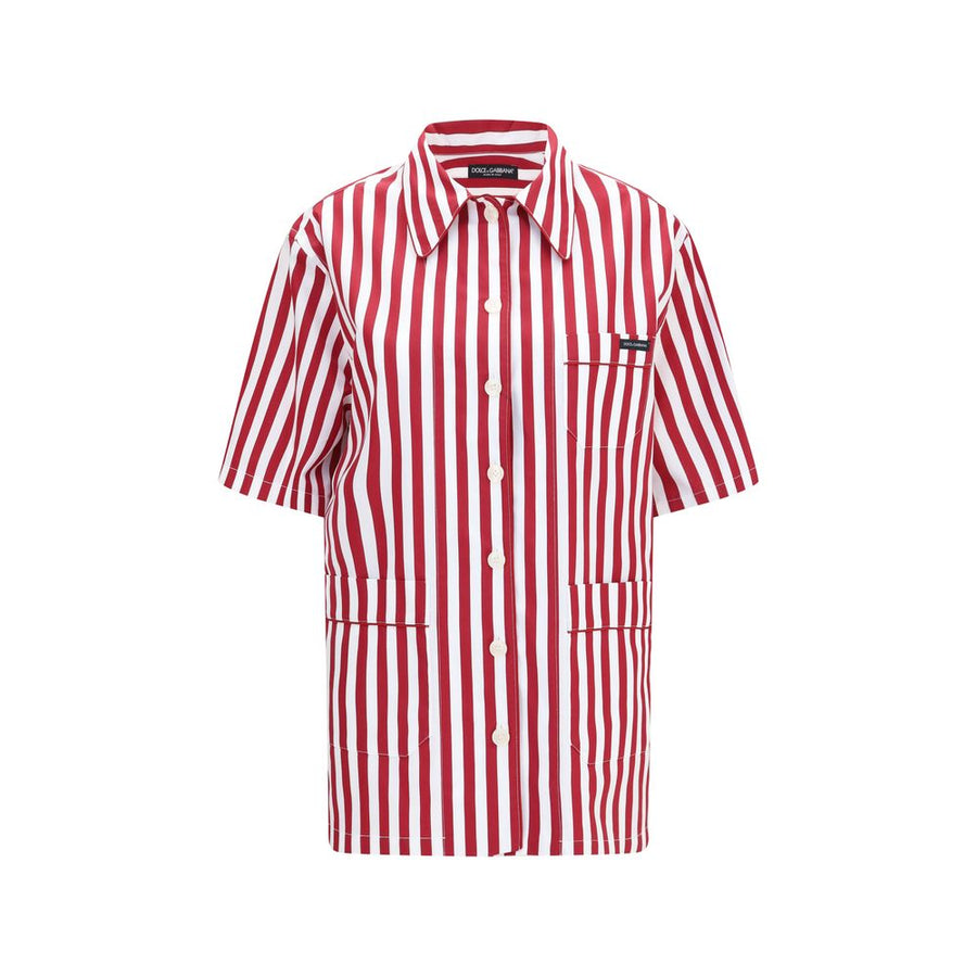 Dolce & Gabbana 95% Cotton shirt in red