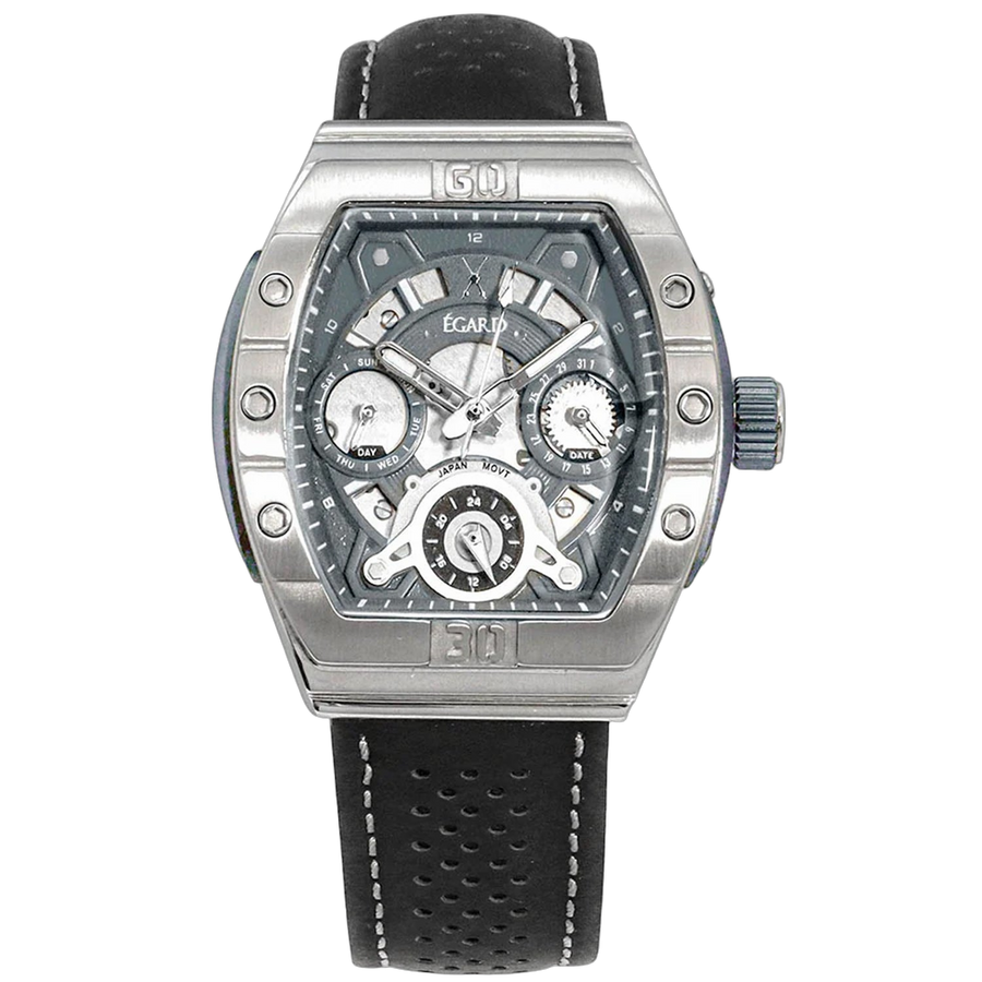 Egard Stainless steel case watch in gray