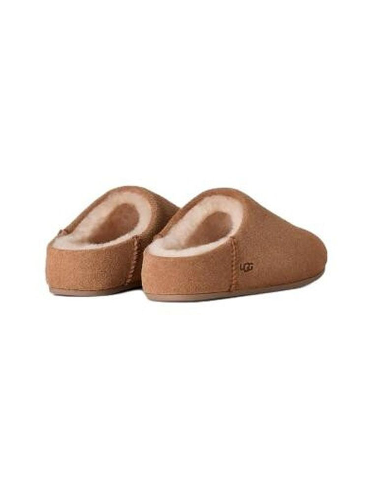 UGG Leather upper slipper in chestnut