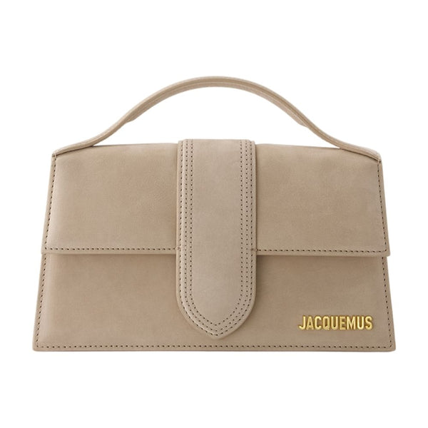Le Grand Bambino - Jacquemus Leather Beige Cowhide Bags / Handbags-purses