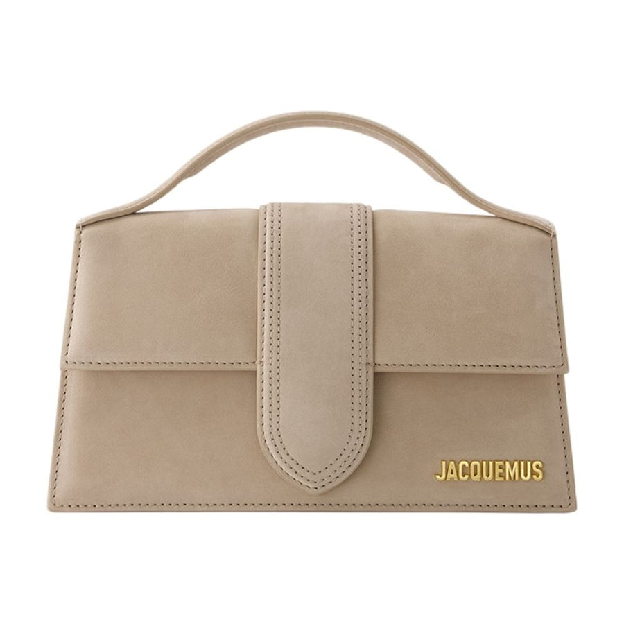 Le Grand Bambino - Jacquemus Leather Beige Cowhide Bags / Handbags-purses