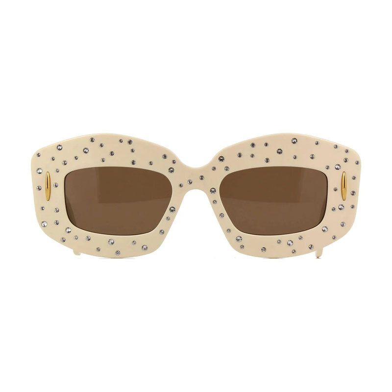 Loewe LW4114IS25E sunglasses in beige