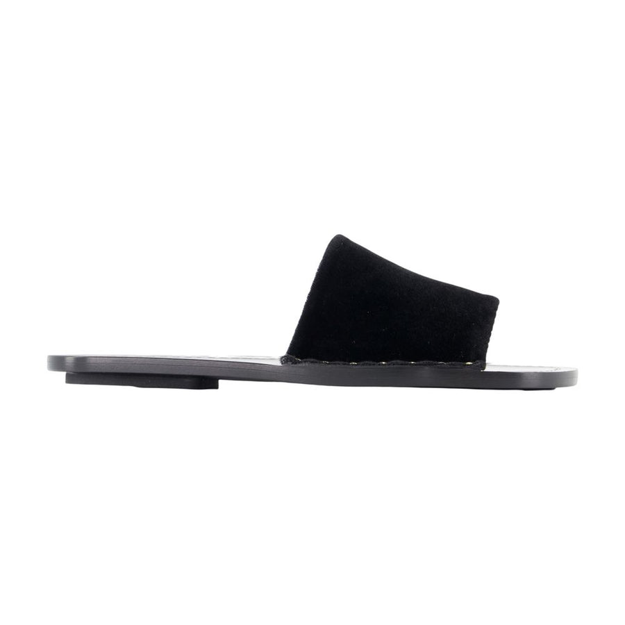 Toteme calfskin sandal in black
