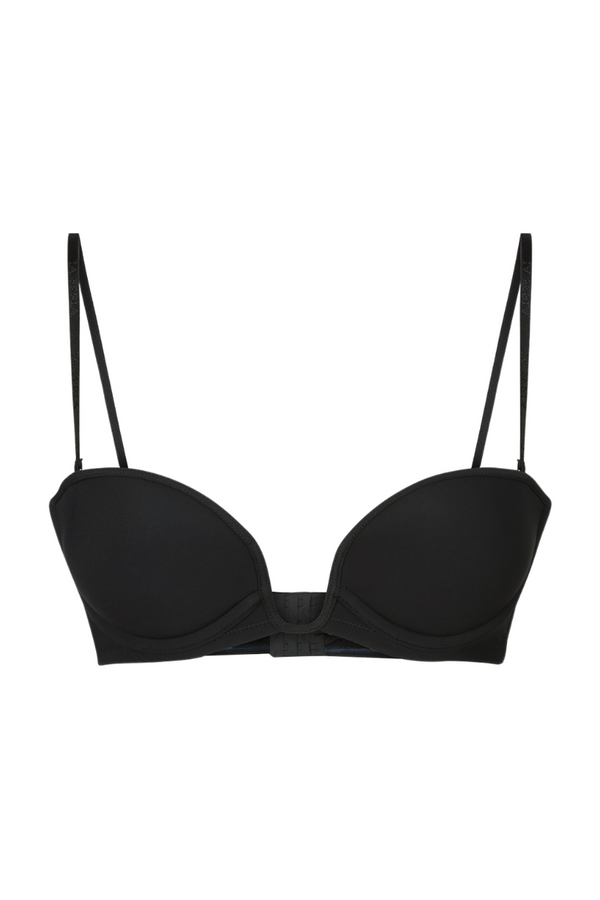 La Perla Polyester bandeau bra in black