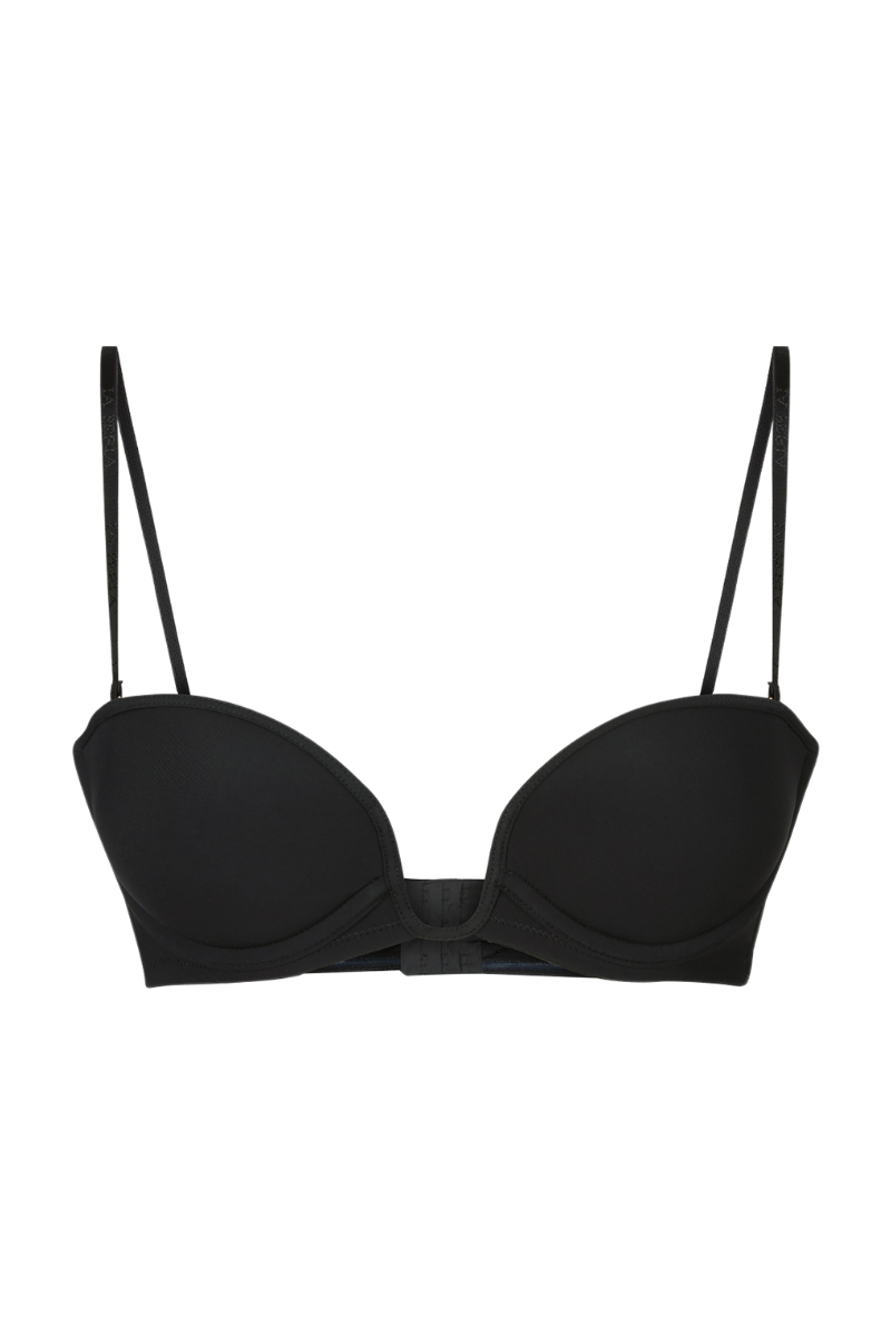 La Perla Polyester bandeau bra in black
