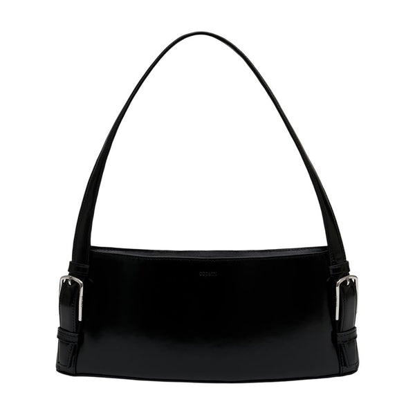 Coperni calfskin shoulder bag in black