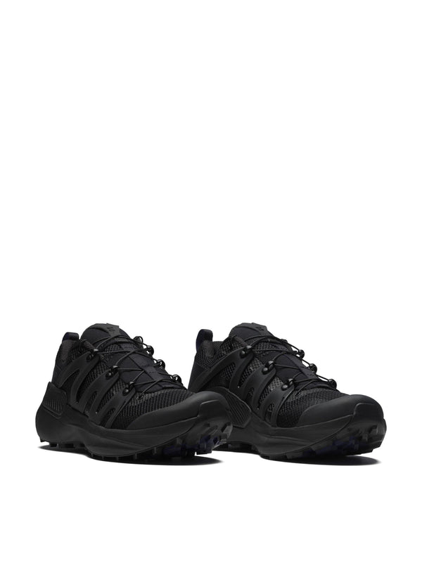 Salomon Mesh and synthetic upper sneaker in black