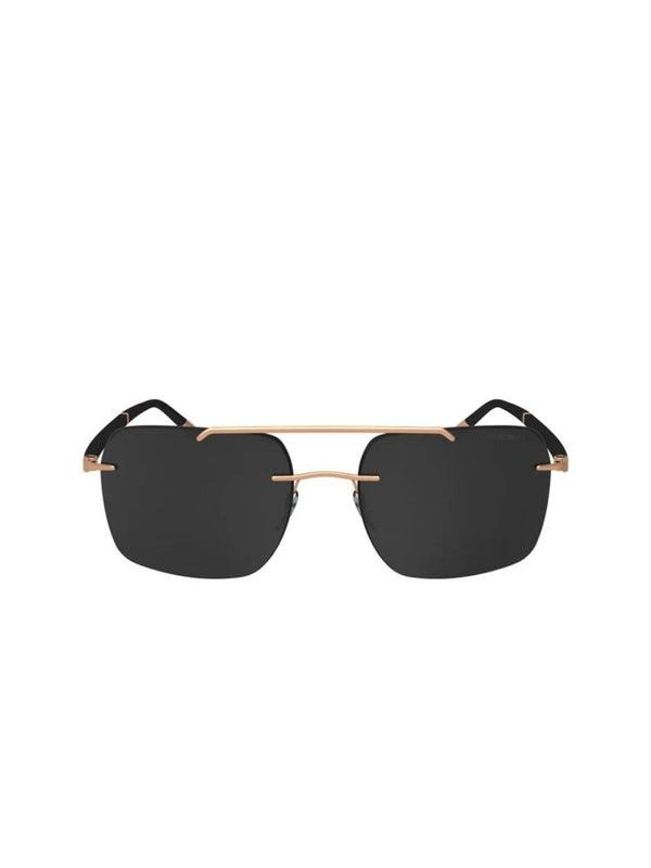 Silhouette 8708_75 Metal titanium; Acetate temples sunglasses in grey