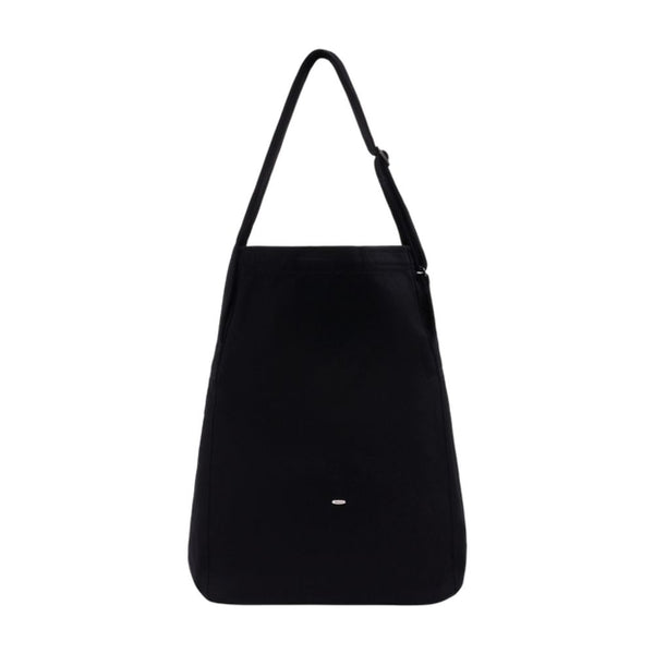Our Legacy cotton shoulder bag in black