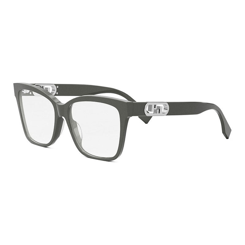 Fendi FE50025I020 Plastic frame eyeglasses in gray