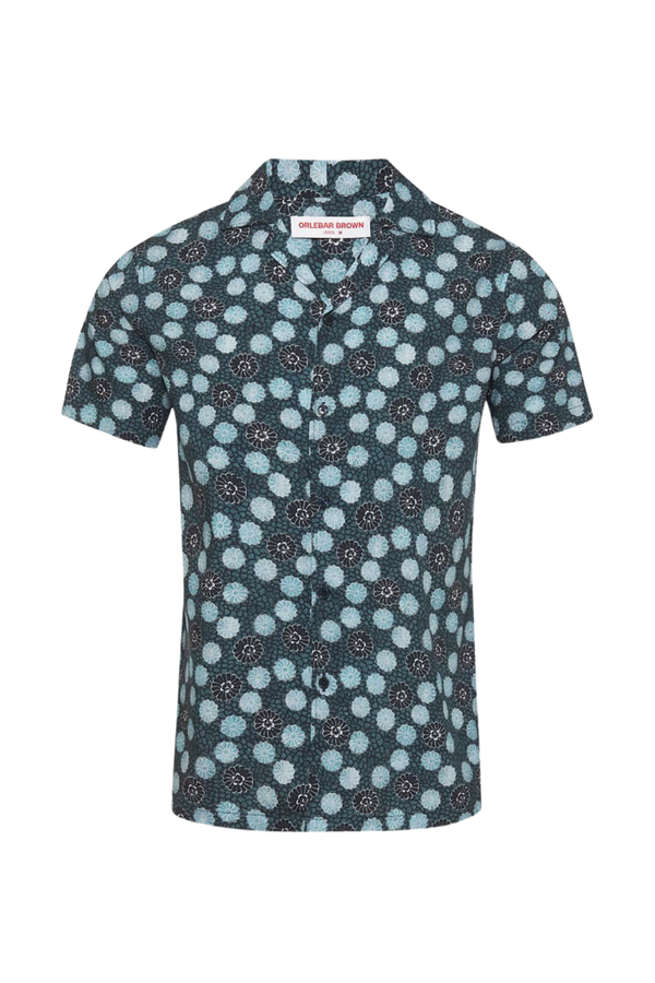 Orlebar Brown 100% Lyocell shirt in blue