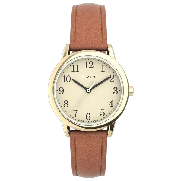 Timex Stainless steel case watch in yellow