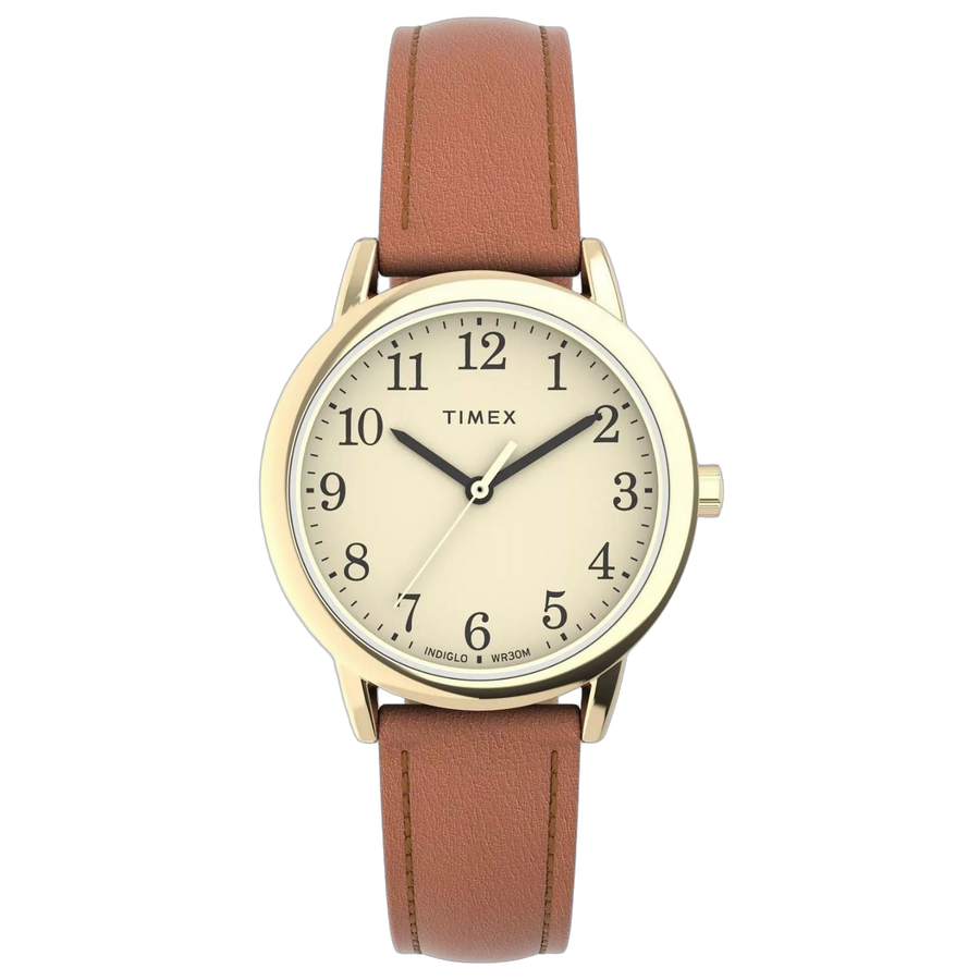 Timex Stainless steel case watch in yellow