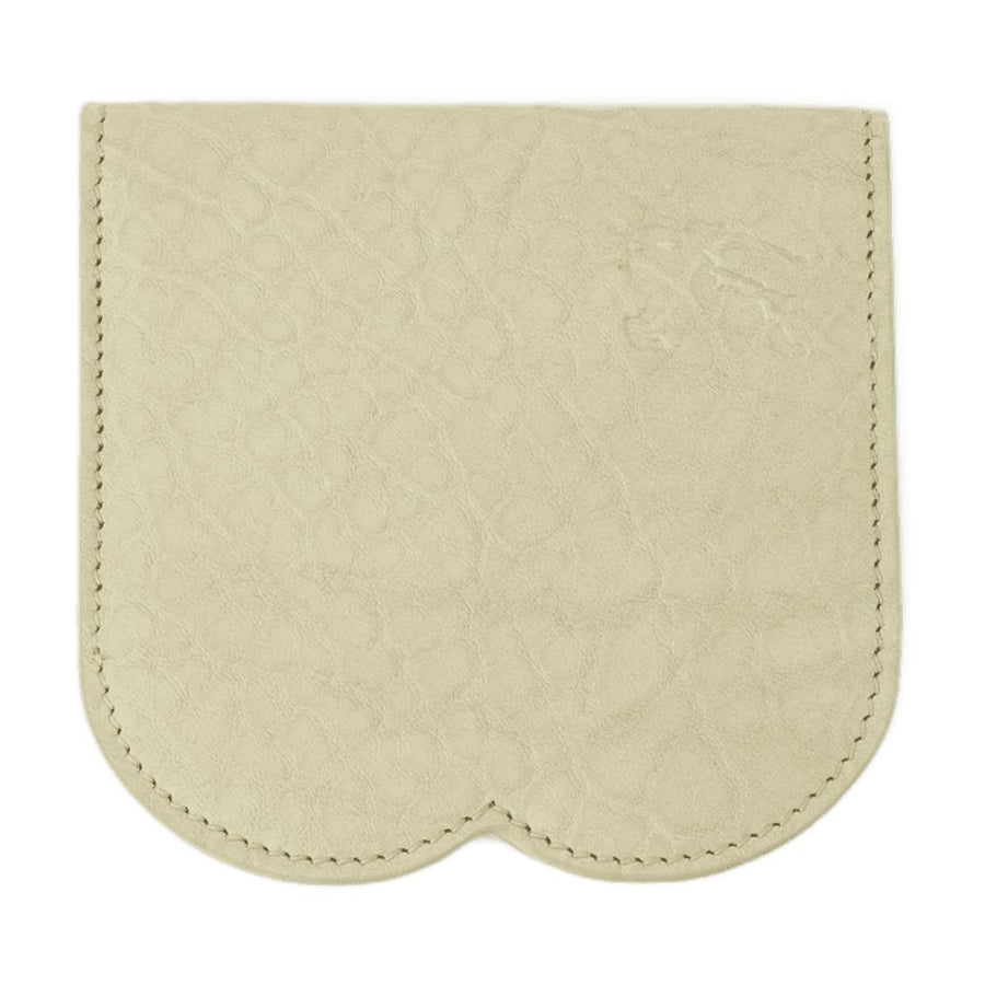 Burberry Calfskin card case in beige