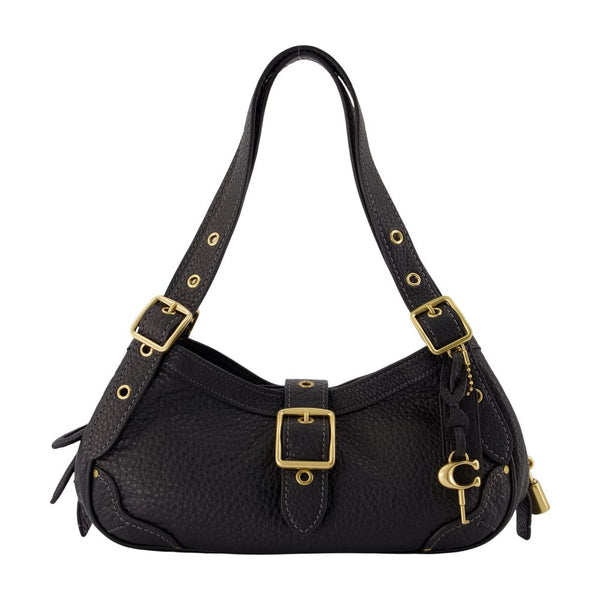 Drifter 31 Shoulder Bag - Coach Leather Black Cowhide / Shoulder-hobo-bags