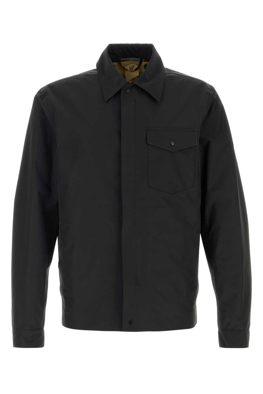 Ten C Shirt 53% Nylon 47% Cotton shirt in black
