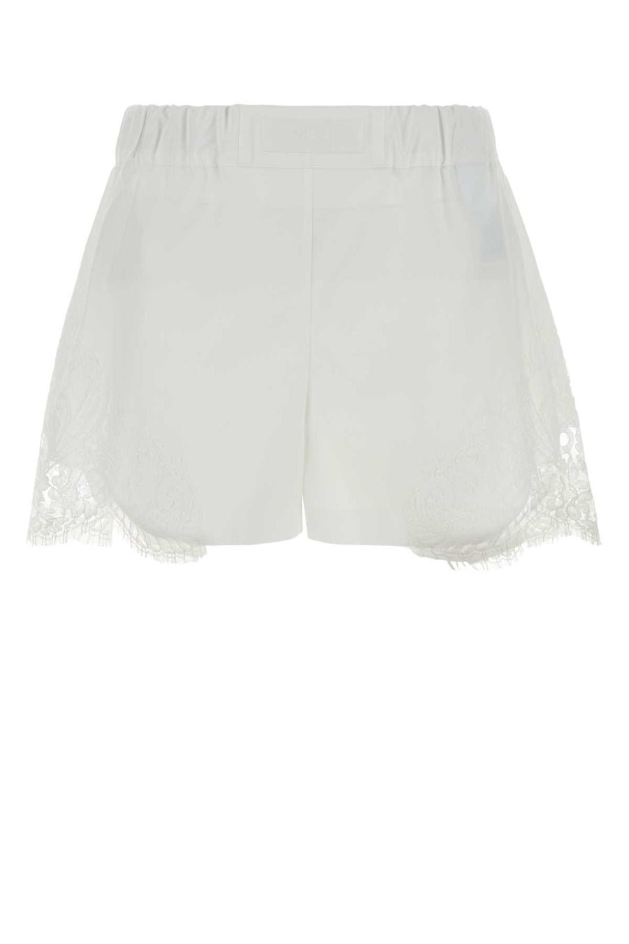 Versace Responsible 100% Cotton shorts in white