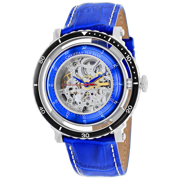 Christian Van Sant Stainless steel case watch in silver