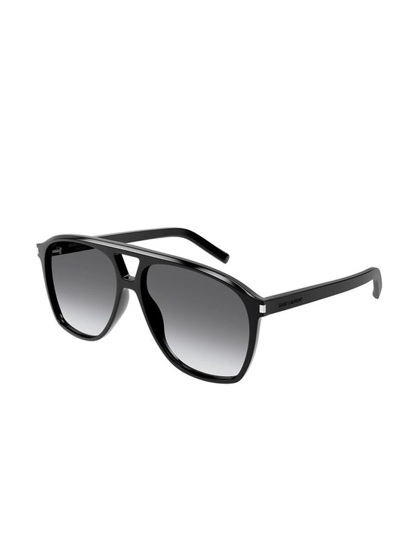 Saint Laurent Dune Recycled acetate frame sunglasses in black
