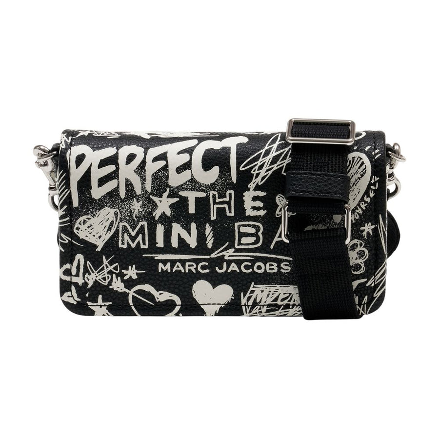 Marc Jacobs Cowhide crossbody bag in black