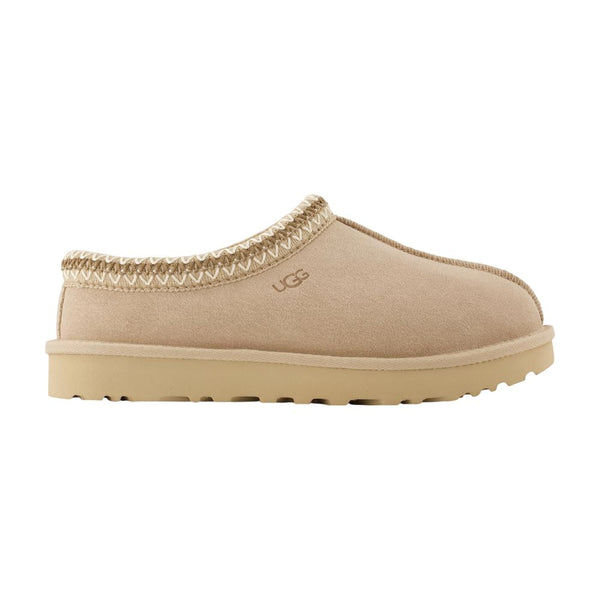 W Tasman Ii Ankle Boots - Ugg Leather Beige Calfskin Shoes / Ankle-boots