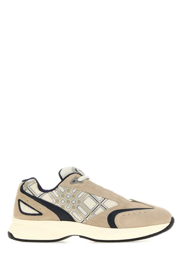 Burberry Eclipse Exterior: 100% Fabric 100% Suede 100% Rubber; Interior: 100% Fabric; Sole: Rubber sneaker in beige