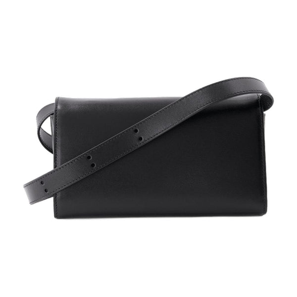 Jil Sander Calfskin crossbody bag in black