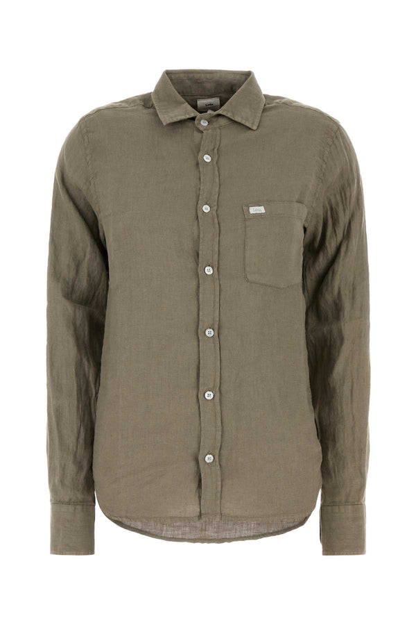 Lois Shirt 100% Linen shirt in green