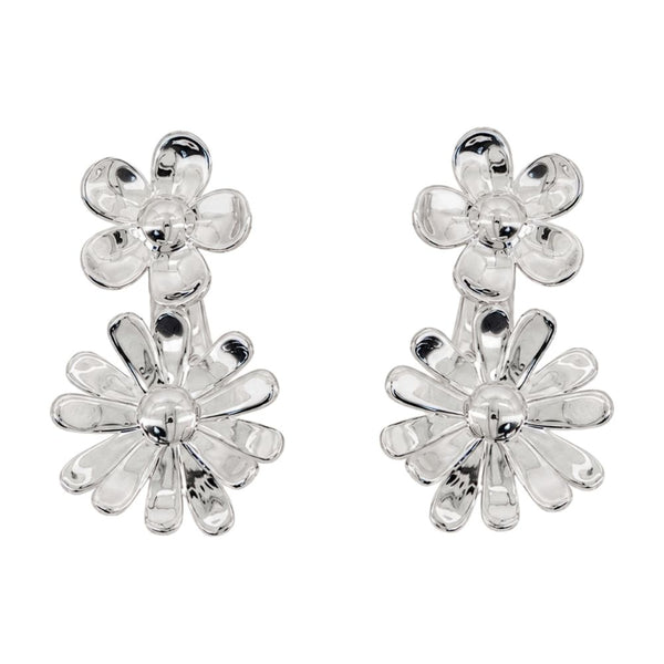 Daisy Wild Statement Earrings - Marc Jacobs Metal Silver Jewelry-watches /