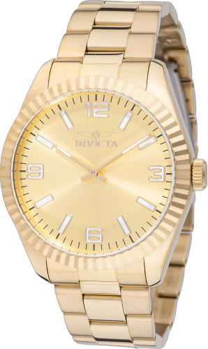 Invicta watch in gold