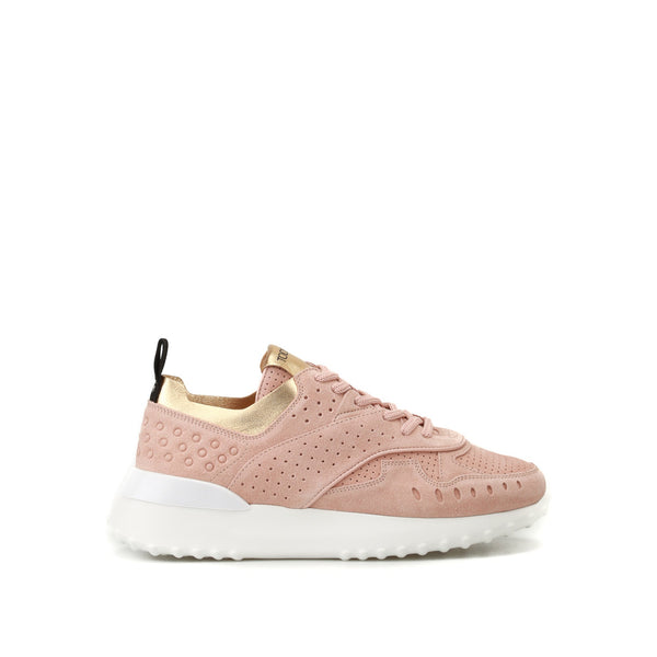 Tod's Suede upper sneaker in pink