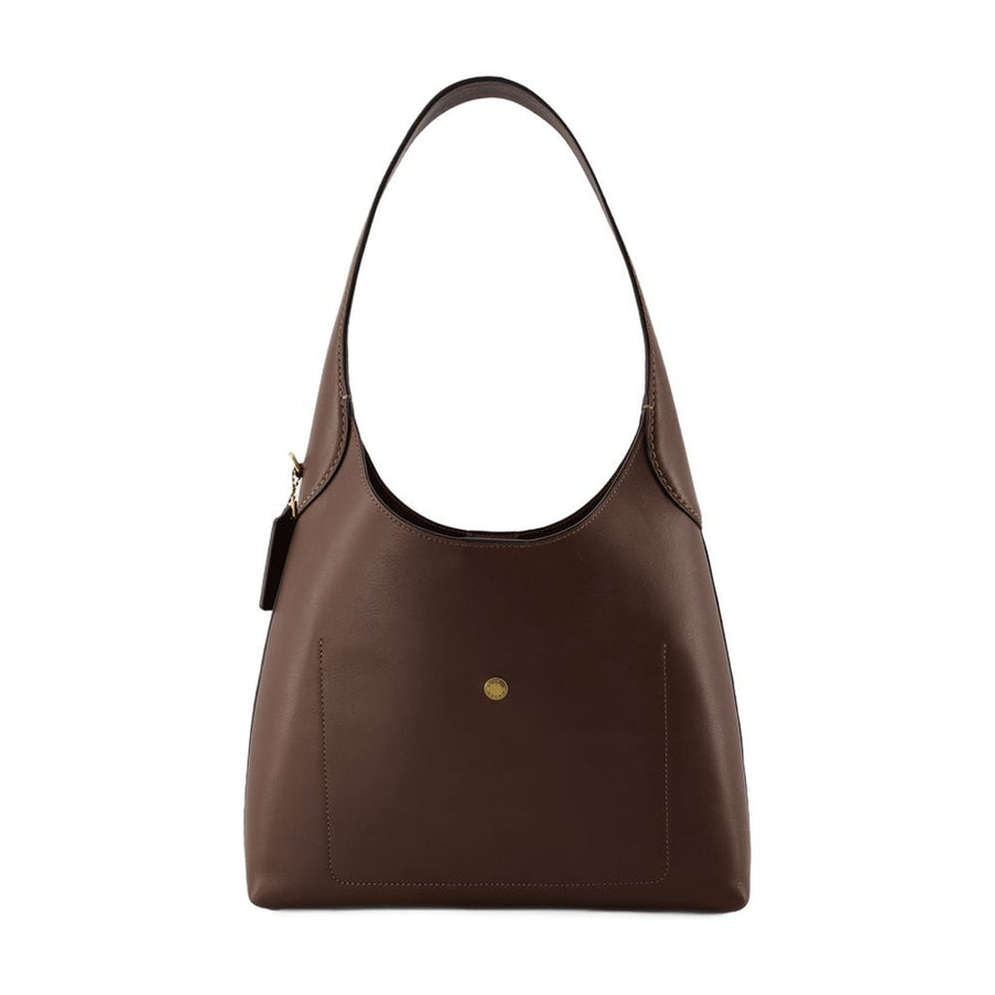 Coach Calfskin shoulder bag in brown