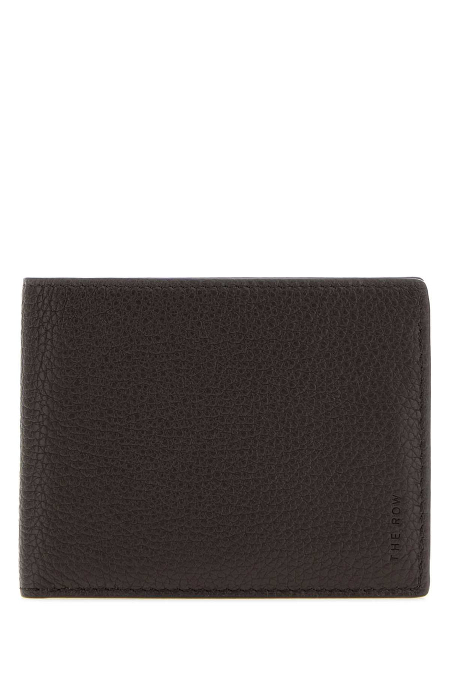 Dark Brown Leather Wallet Darkbrown Exterior: Portafogli