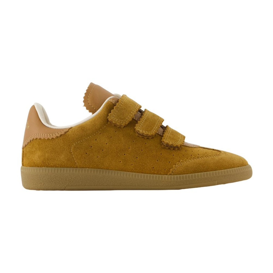 Isabel Marant Calfskin sneaker in brown