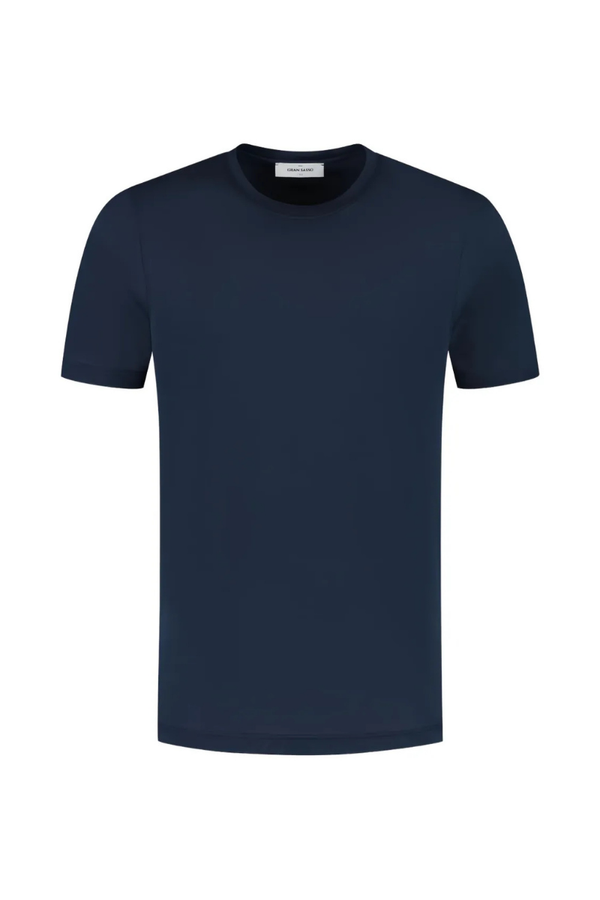Orlebar Brown 100% cotton organic slub t-shirt in navy