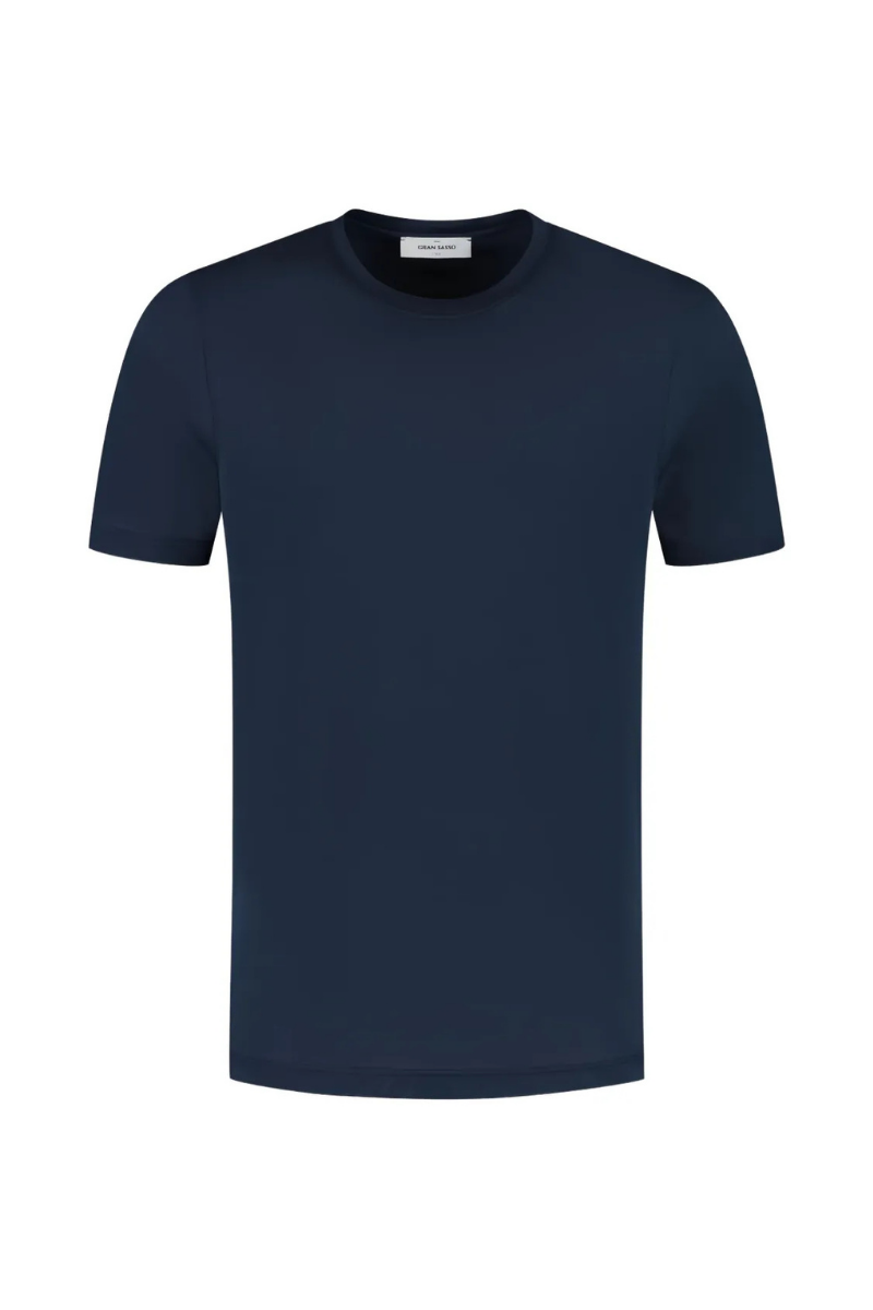 Orlebar Brown 100% cotton organic slub t-shirt in navy