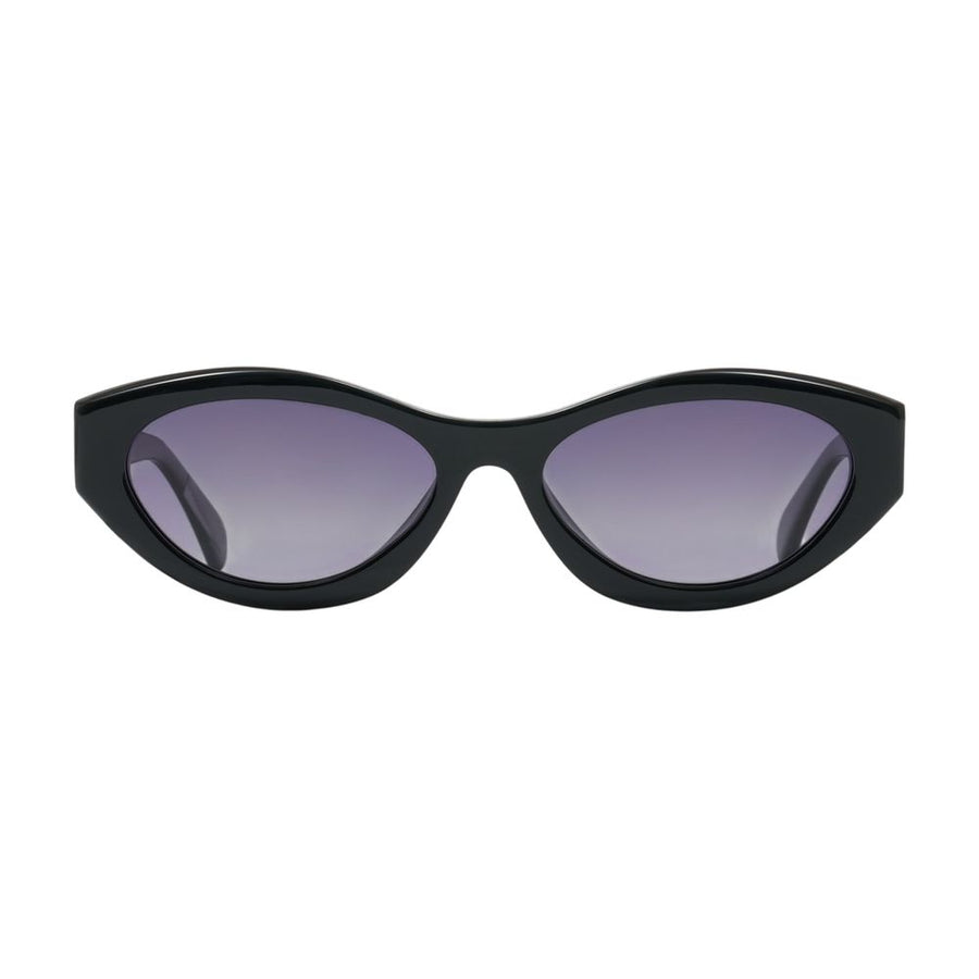 Anine Bing A-12-11746-BLK1 acetate sunglasses in black