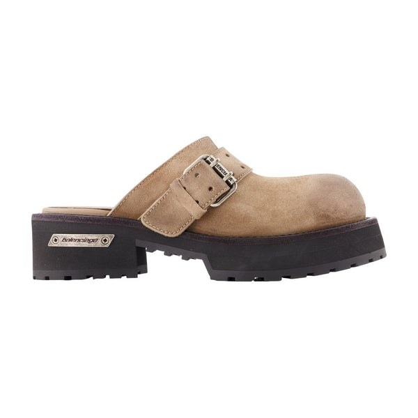 Balenciaga Calfskin mule in brown