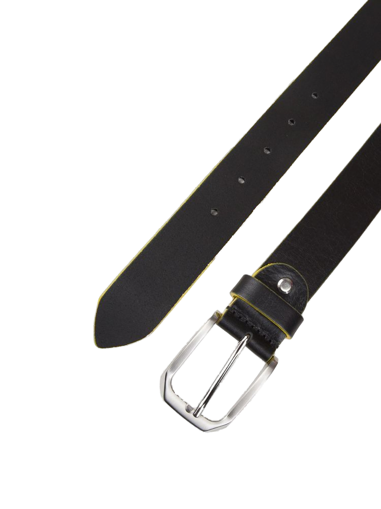 Momo Design 100% Genuine Leather belt in black