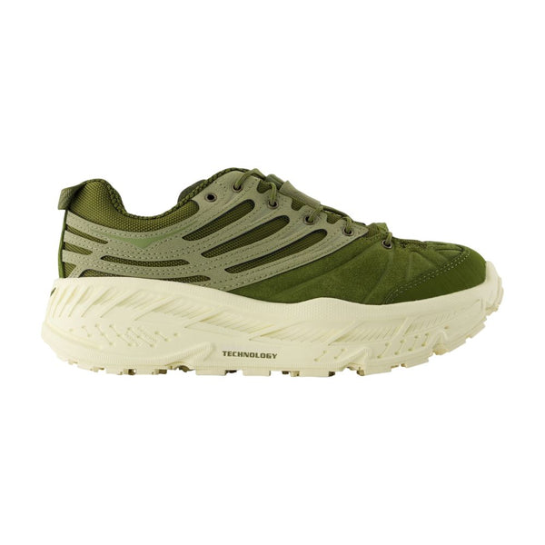 Hoka Mesh sneaker in green