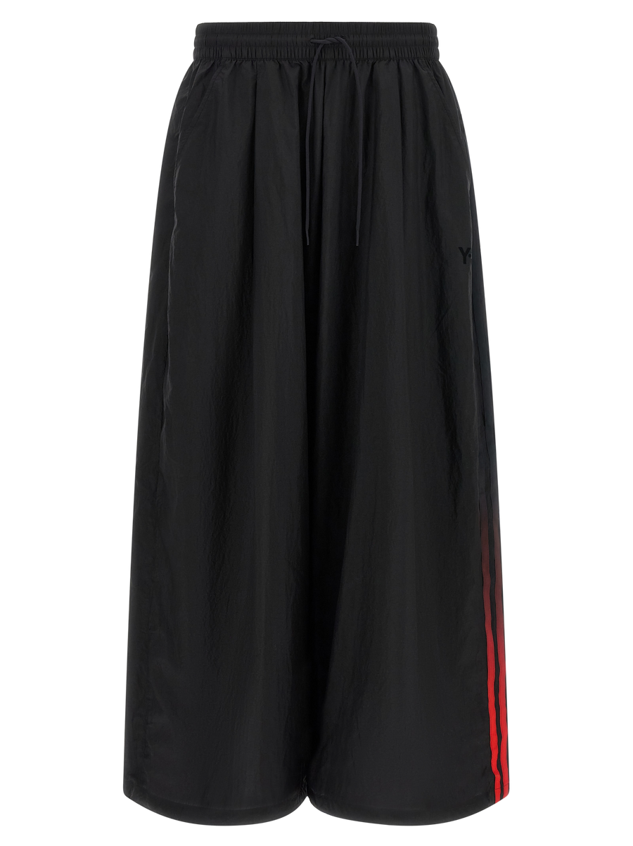 Y-3 100% polyamide joggers in black
