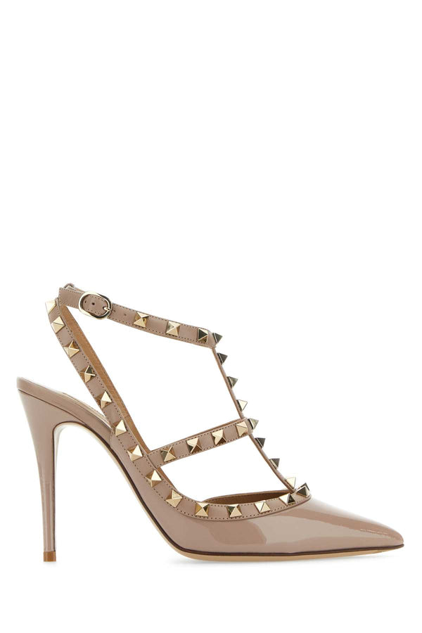 Valentino Garavani Strap Exterior: 100% Leather heels in pink