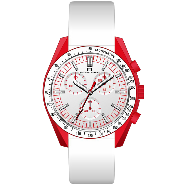 Oceanaut Plastic case watch in white